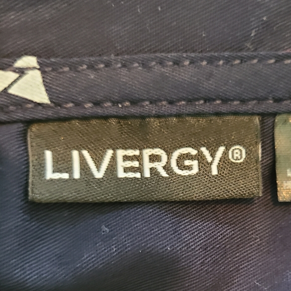 Livergy Men's Short Sleeve Work Shirt, Size: Large Color: Navy Blue - Picture 6 of 9